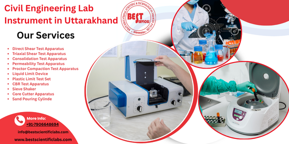 Civil Engineering Lab Instrument in uttarakhand