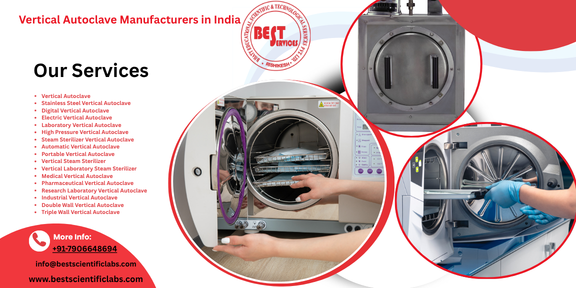 Vertical Autoclave Manufacturers in Dehradun